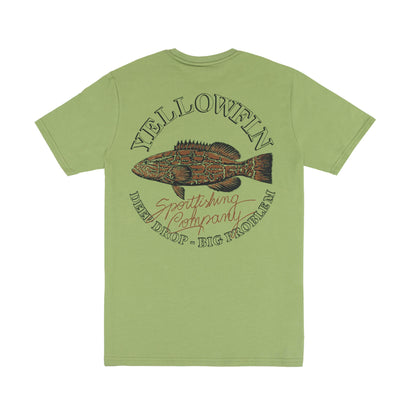 Camiseta Yellowfin Badejo Verde Claro