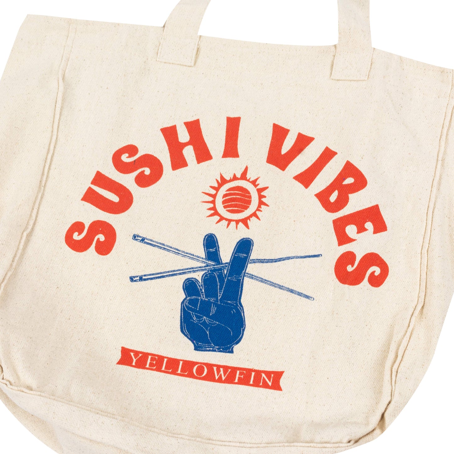 ECOBAG Yellowfin Sushi Vibes Lona Crua