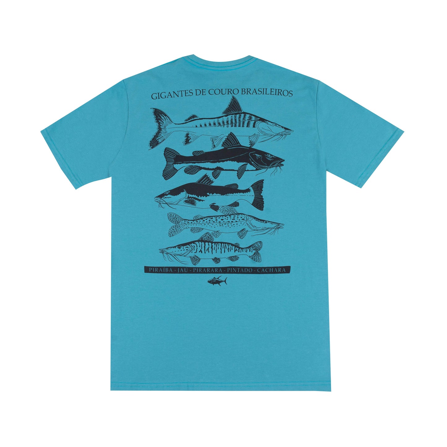 Camiseta Yellowfin Peixes de Couro