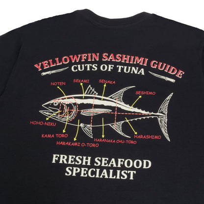 Camiseta Yellowfin SASHIMI Masculina Preta