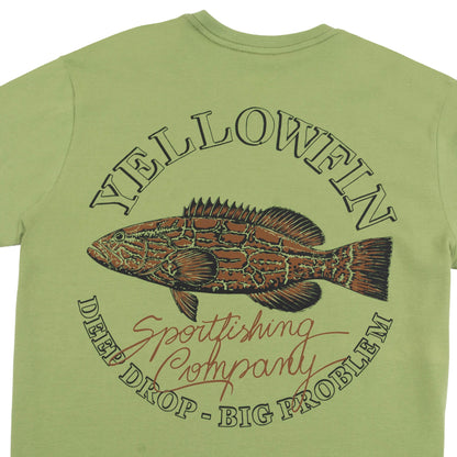 Camiseta Yellowfin Badejo Verde Claro