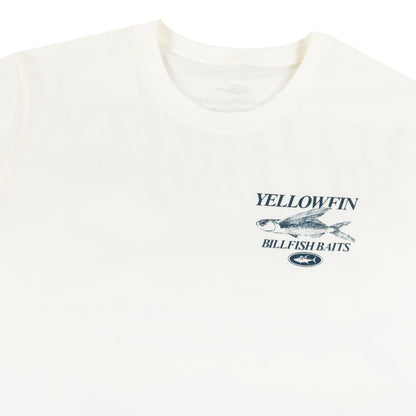 Camiseta Yellowfin Billfish Baits Off White