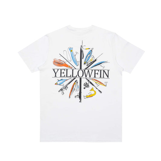 Camiseta Yellowfin ISCA Masculina Branca