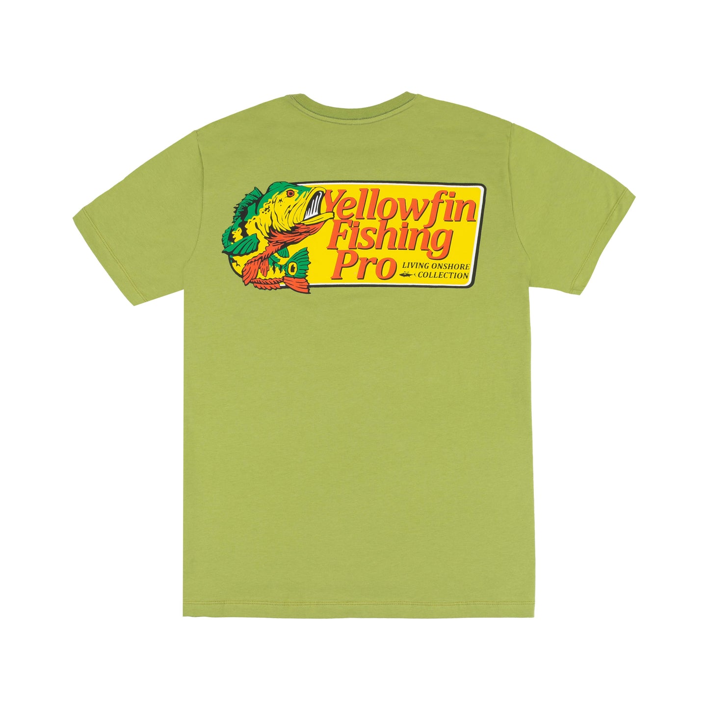 Camiseta Yellowfin Fishing Pró Verde