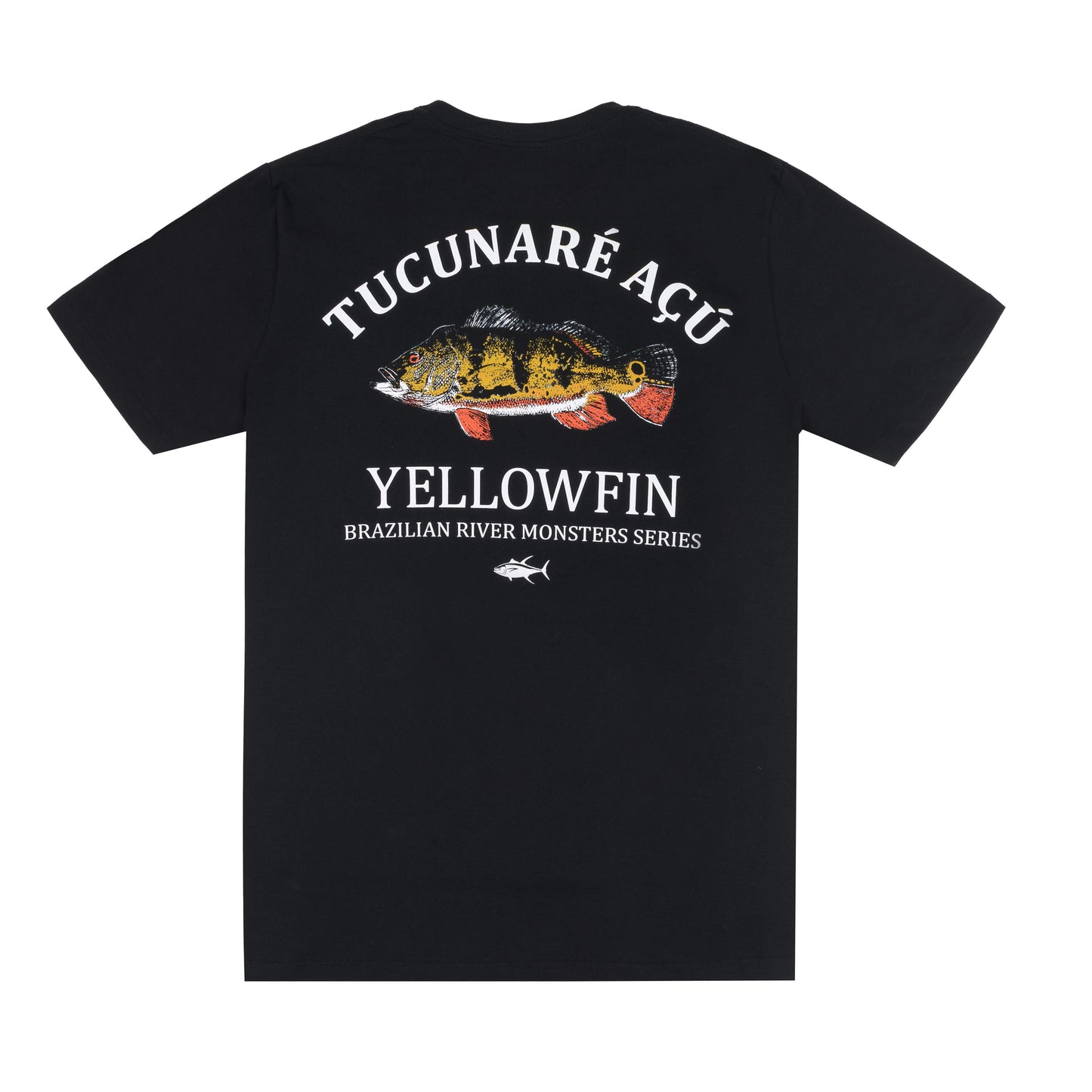 CamisetaYellowfin Tucunaré Açú Preta