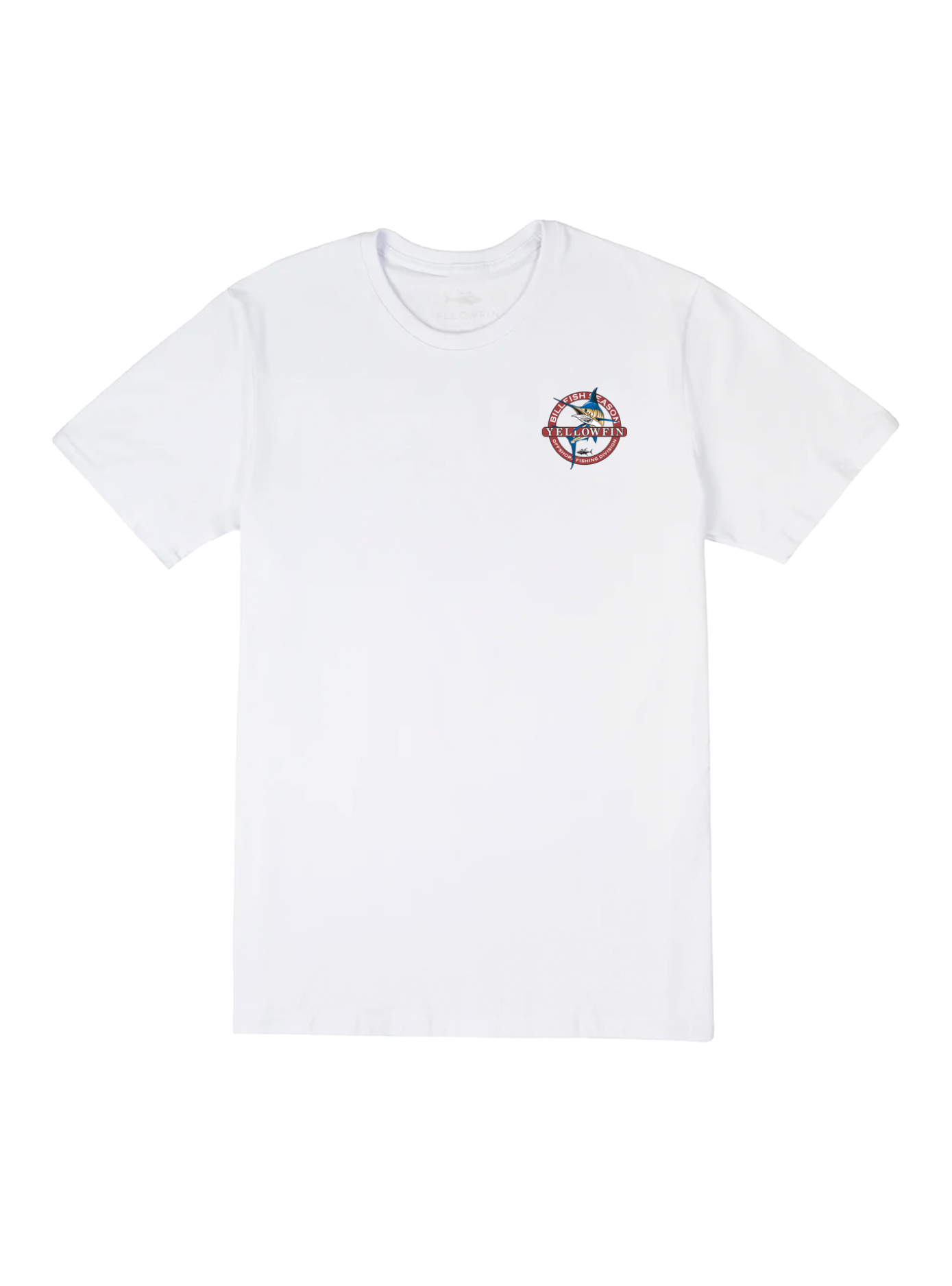 Camisa Yellowfin Billfish Season Branca
