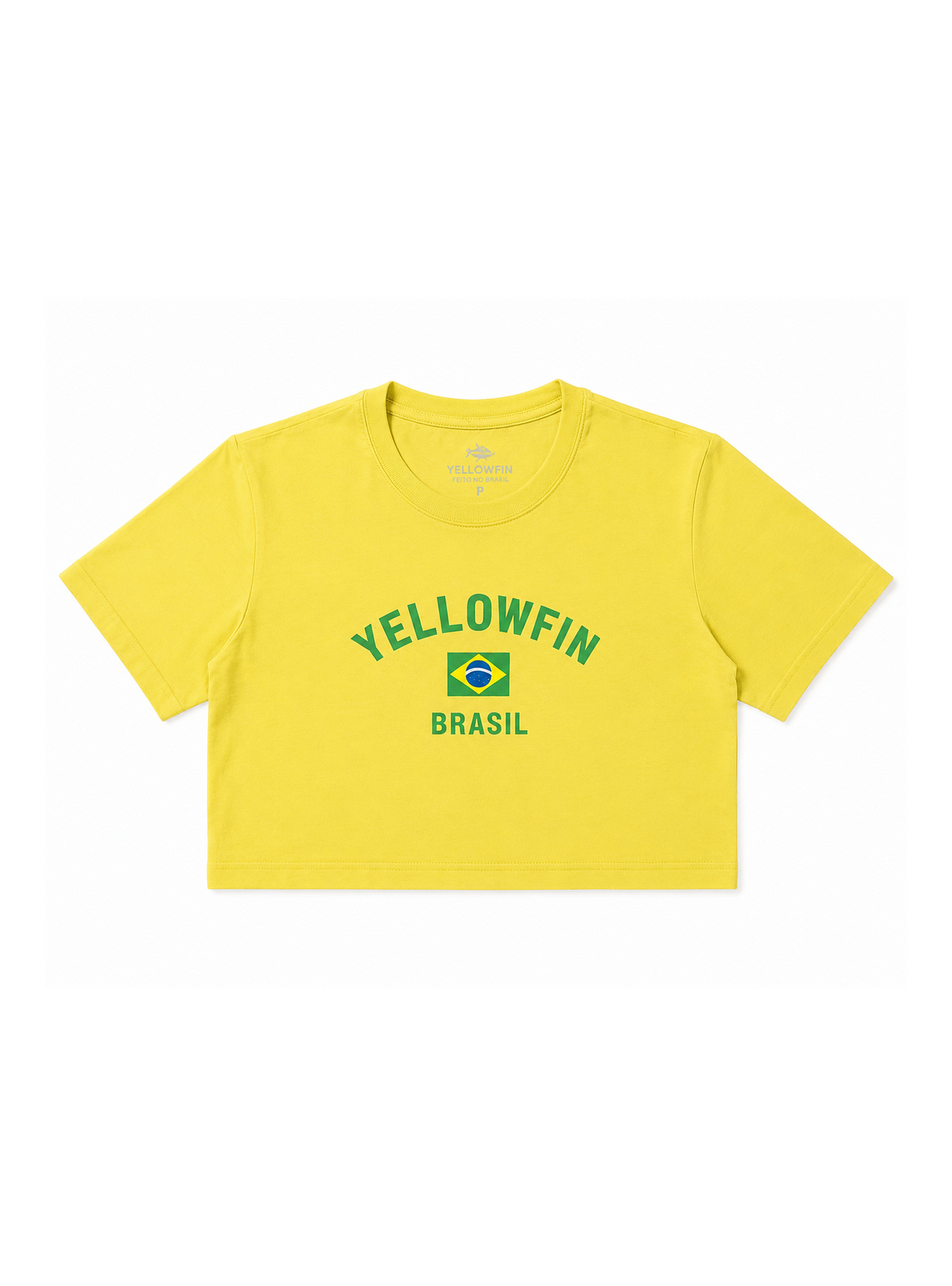 Cropped Yellowfin Copa Mostarda