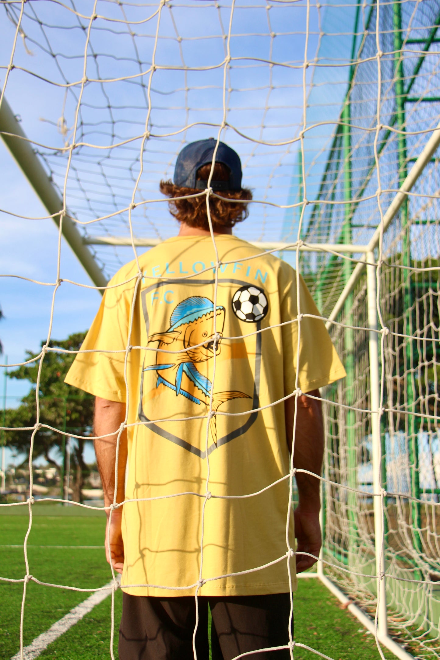 Camisa Yellowfin Copa Dourado Mostarda