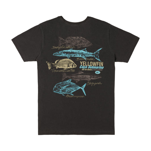 Camisa Yellowfin Caça Submarina Grafite