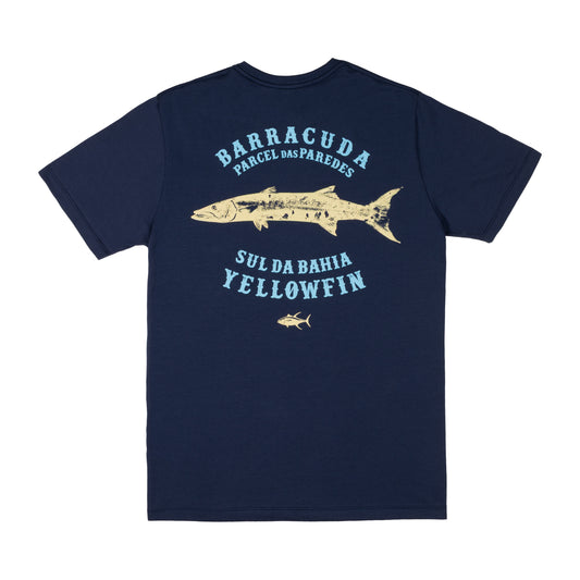 Camisa Yellowfin Barracuda Azul Marinho