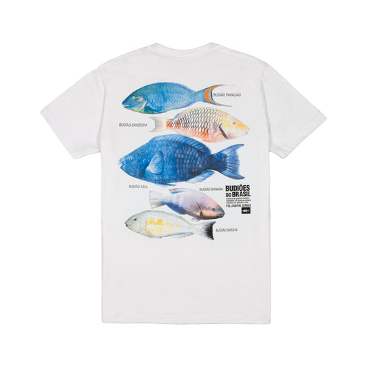 Camisa Yellowfin Budiões do Brasil Branca
