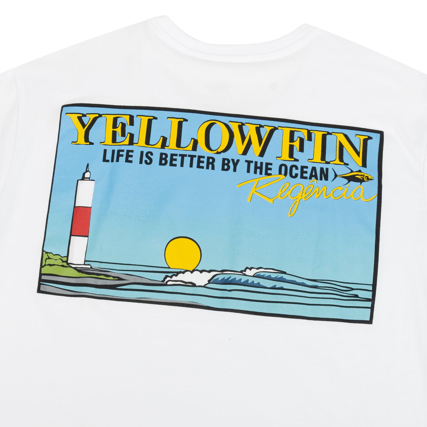 Camisata Yellowfin REGÊNCIA Masculina Branca