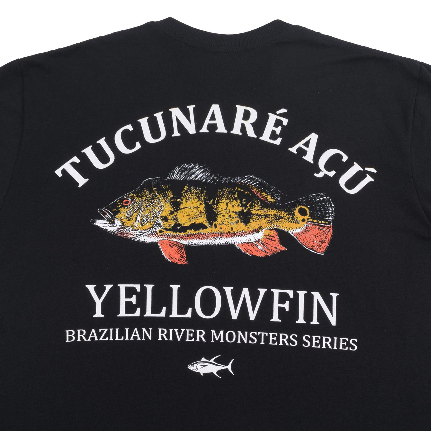 CamisetaYellowfin Tucunaré Açú Preta