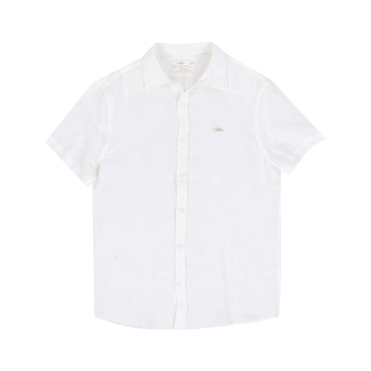 Camisa Yellowfin Puro Linho OFF WHITE