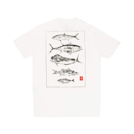 Camiseta Yellowfin Fishes Masculino Off White