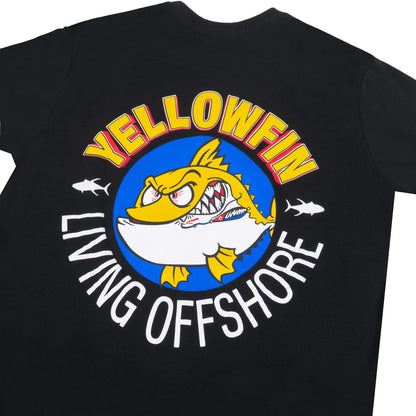 Camiseta Yellowfin Living OffShore Preta