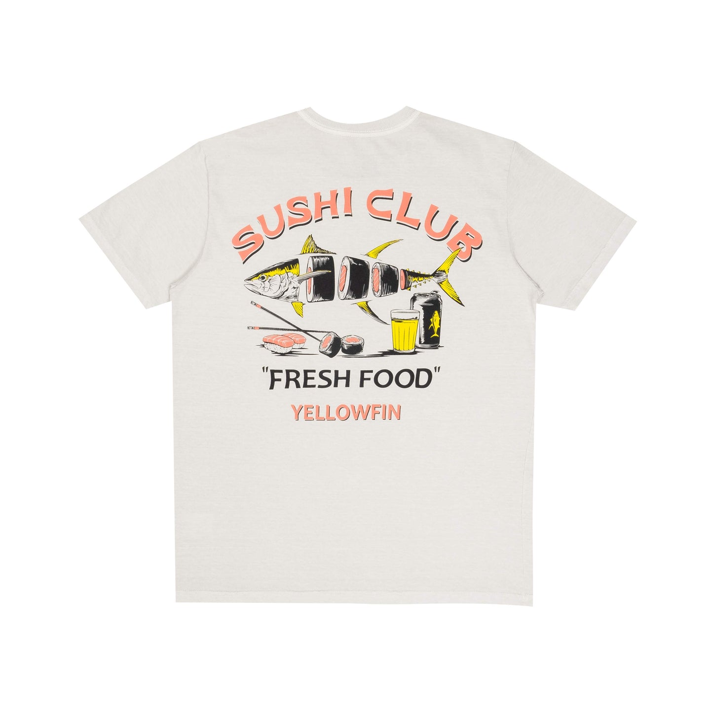 Camiseta Yellowfin Sushi Club Masculino (Estonada)