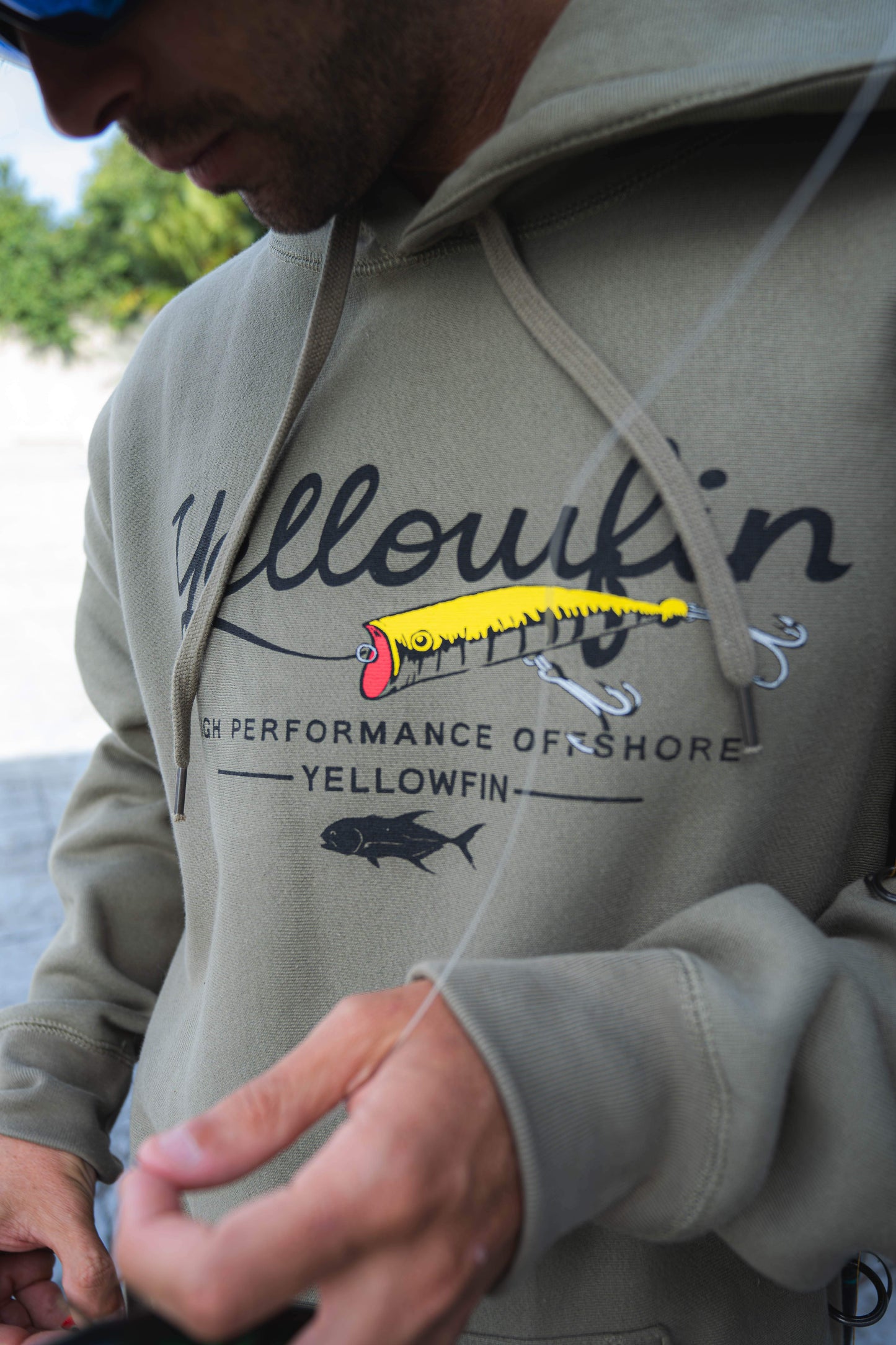 CASACO MOLETOM YELLOWFIN OFFSHORE