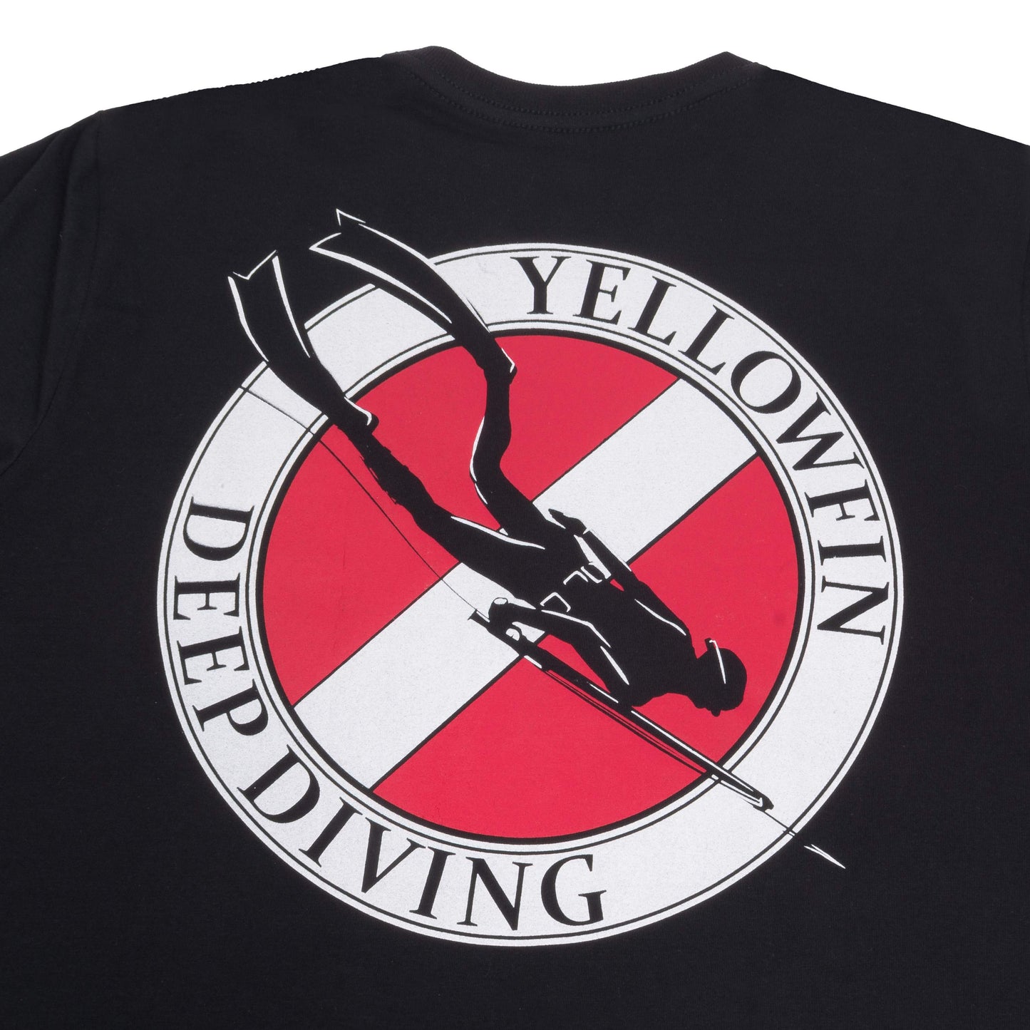 Camiseta Yellowfin MERGULHO Masculina Preta