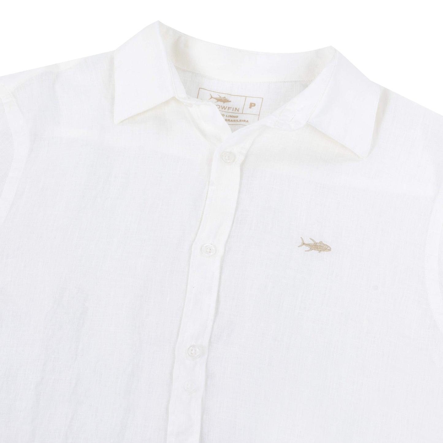 Camisa Yellowfin Puro Linho OFF WHITE