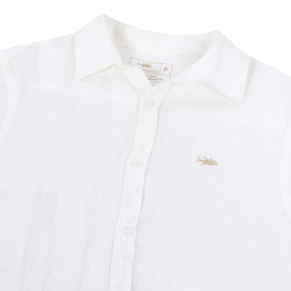 Camisa Yellowfin Puro Linho OFF WHITE